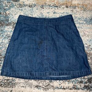 Brandy Melville Blue A-line Mini Skirt Casual